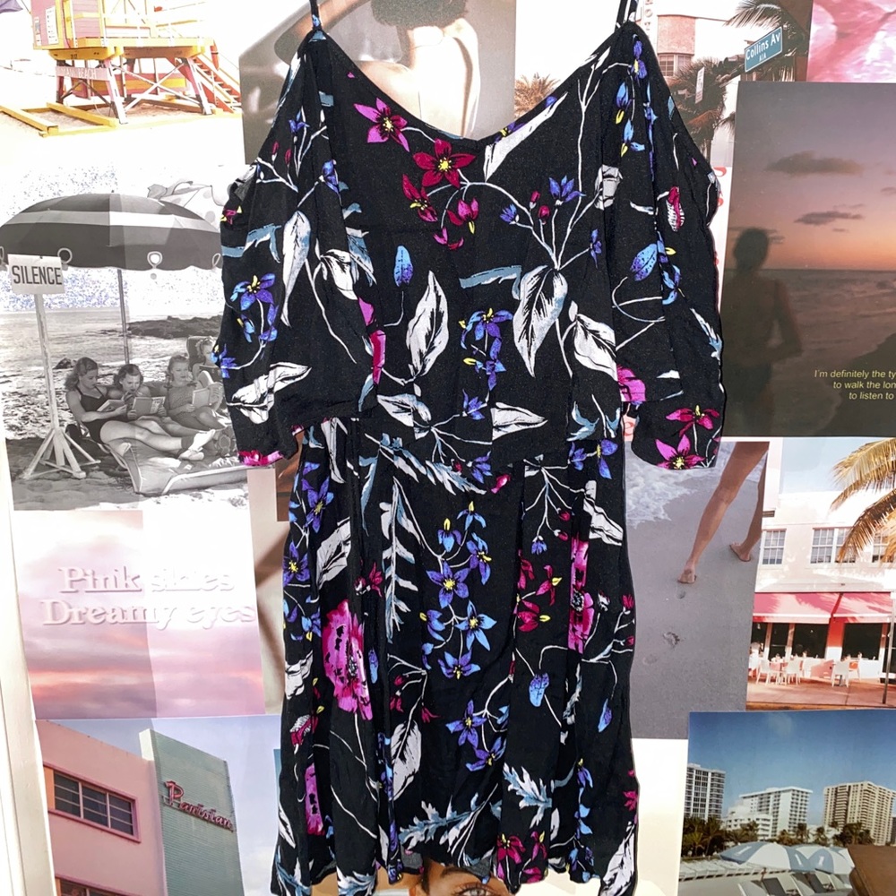 Express floral dress